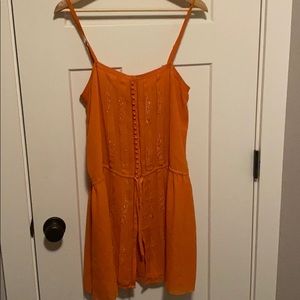 Joie silk embroidered dress